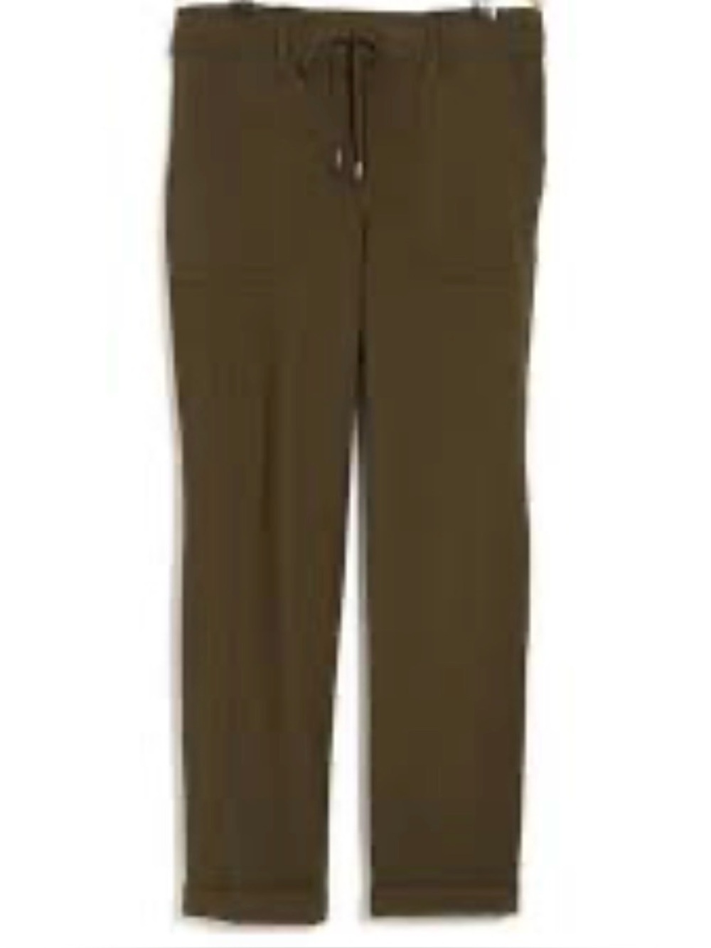 Democracy Ab leisure high rise patch pocket utility roll cuff pants, size small